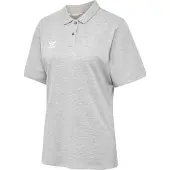 Hummel Damen Poloshirt hmlGO 2.0 Polo 224832-2006 S - Grey Melange - S