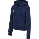 Hummel Damen Kapuzenpullover hmlGO 2.0 Cotton Hoodie 225250-7026 XXL - Marine - XXL