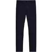 Tommy Hilfiger Chinohose "Chino Bleecker 1985 PIMA CO", Herren, Gr. 33, Länge 36, blau, Twill, Obermaterial: 96% Baumwolle, 4% Elasthan, normal, Hosen Chinohose