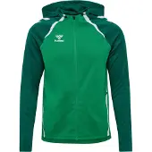 Hummel Herren Kapuzenjacke LEAD 2.0 ZIP HOODIE 223759-6327 XXL - Jelly Bean/Evergreen - XXL