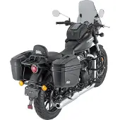 Givi Seitenträger Monokey PL9053 für Royal Enfield Meteor 350 Unisexschwarz980 - Motorradzubehör - Motorradgepäck