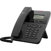 Unify OpenScape Desk Phone CP110, Analoges Telefon, Kabelgebundenes Mobilteil, Freisprecheinrichtung, Schwarz