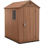 Keter Gartenhaus Darwin 4x6 – braun