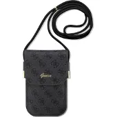 GUESS Pu Metal Script Logo Handyhülle 4g