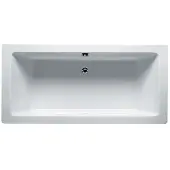 Riho Lusso Rechteck-Badewanne, Einbau, 2-Sitzer, weiß, B016001005