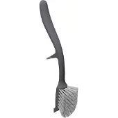 Joseph Joseph Edge Abwaschbürste mit Ablage dunkelgrau 7x29x5 cm