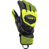 LEKI - Skihandschuhe - WCR Venom SL 3D Black/Ice Lemon für Damen - Größe 9 - schwarz