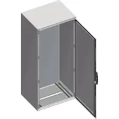 Schneider Electric NSYSM18850P PanelSeT SM-Monobloc-Standschrank mit Montageplatte, 1800x800x500mm