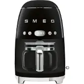 Smeg Filterkaffeemaschine "DCF02BLEU", schwarz, 1,4 l, 10, Kaffeemaschinen, Filterkaffeemaschine