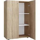VCM Büroschrank Bücher Ordner Aktenschrank Lona 3fach