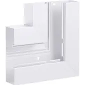 Hager BRA652105B9016 Flachwinkel aus Grundprofil zu BRA 68x210mm Oberteil 120mm aus Alu verkehrsweiß