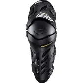 Leatt Knie- Schienbeinprotektor Dual Axis, Paar unisex Polypropylen schwarz, S-M