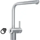 Franke Armatur Atlas Neo Sensor Schwenkauslauf Edelstahl