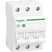 Schneider Electric R9F24363 Leitungsschutzschalter Resi9 3P, 63A, C Charakteristik, 6kA - 4 Stück