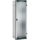 Schneider Electric NSYVDA42U88B Actassi VDA, Netzwerkschrank 42HE, Breite 800 mm Tiefe 800 mm, Festrahmen 19" Sichttür R7035
