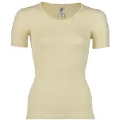 Engel - Women's Kurzarm Shirt - Merinounterwäsche Gr 46/48 beige