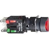Schneider Electric Leuchtdrucktaster, rot Ř 16, flach, o. XB6AW4B5B
