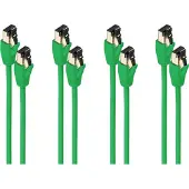 Shiverpeaks BS08-41053-4, 5 m, Cat8.1, F/FTP (FFTP), RJ-45, RJ-45, Grün