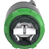 Schneider Electric ZB5AG2D Schlüsselschalter, Frontelement, Harmony XB5, Kunststoff, 22mm, hellgrau, schwarz, 2 Stellungen, rastend, DOM 8D1