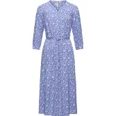 Ragwear Maxikleid "Sommerkleid Meve", Damen, Gr. S, N-Gr, blau, Obermaterial: 100% Viskose CV. Obermaterial: 100% Viskose CV., Kleider Maxikleid