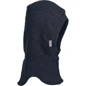 Sterntaler Wendemütze "Wende-Strickmütze", Mädchen, Gr. 47, blau (marine), Mützen Wendemütze