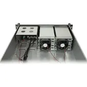 Inter-Tech 3U-3508, Rack, Server, Schwarz, ATX, micro ATX, Mini-ITX, 3U, 10 cm
