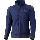 Held San Remo Softshell Jacke für Herren, wind- und wasserabweisend, blau, Größe L