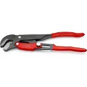 Knipex Rohrzange S-Maul mit Schnelleinstellung 330 mm grau pulverbeschichtet - 8361010