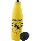 Cinereplicas Harry Potter Bouteille isotherme Hufflepuff Let's Go