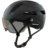Alpina sport Fahrradhelm Alpina Soho Visor V schwarz matt, Gr.51-56cm
