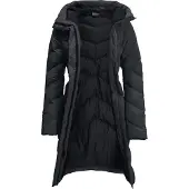 Jack Wolfskin Wintermantel Marienplatz Coat (winddicht, sehr wasserabweisend) phantomgrau Damen