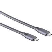 S-Conn S/CONN 13-47150 USB-Kabel USB 3.2 Gen 2x2 1,5 m USB C Schwarz