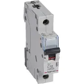 Legrand 403432 TX3 Leitungsschutzschalter C-Charakteristik, 10A, 1-polig, 6kA, 230/400VAC, 1TE