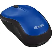 Equip Kabellose komfort-maus, Beidhändig, Optisch, RF Wireless, 1200 DPI, Blau