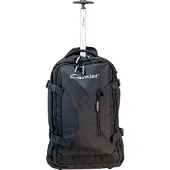Cavalet Rollentasche Rucksack Trolley Wagen 65 cm Groß 70L Schwarz