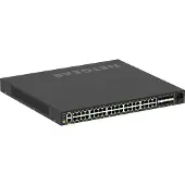 Netgear GSM4248P, Managed, L2/L3/L4, Gigabit Ethernet (10/100/1000), Power over Ethernet (PoE), Rack-Einbau