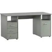 Schildmeyer Schreibtisch "Baku", grün (pistazie, pistazie, pistazie), B:150cm H:86,7cm T:70cm, Tische, Schreibtisch, Solide Verarbeitung - Dieses Produkt ist in Deutschland gefertigt