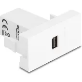 DeLOCK 90842, Mini DisplayPort, Männlich, Männlich, Gerade, Gerade, Weiß