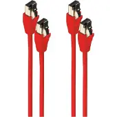 Shiverpeaks BS08-41064-2, 7,5 m, Cat8.1, F/FTP (FFTP), RJ-45, RJ-45, Rot