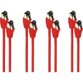 Shiverpeaks BS08-41074-4, 10 m, Cat8.1, F/FTP (FFTP), RJ-45, RJ-45, Rot