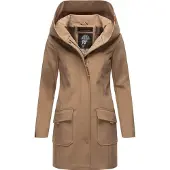 MARIKOO Damen Softshelljacke – Mayleen, wasserabweisend mit Kapuze