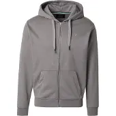 Replay Kapuzensweatjacke , Herren, Gr. XL, grau (lead grau), Sweatware, Obermaterial: 80% Baumwolle, 20% Polyester, unifarben, normal, Rundhals, angesetztes Bündchen, Sweatjacken Kapuzensweatjacke