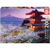 Educa Berg Fuji. Japan Puzzle 2000 Stücke