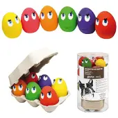 Gloria Latex Eggs Hundespielzeug 24 Einheiten