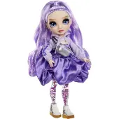 MGA Entertainment Rainbow High Sparkle & Shine Fashion Dolls- Viola (Purple), Modepuppe, Weiblich, 4 Jahr(e), Junge/Mädchen, 280 mm, Mehrfarbig