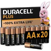 Duracell Plus New AA BPH20 (MN1500/LR6)