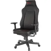 Genesis Nitro 890, Gepolsterter Sitz, Gepolsterte Rückenlehne, Schwarz, Rot, Schwarz, Rot, Stoff, Kunstleder, Stoff, Kunstleder
