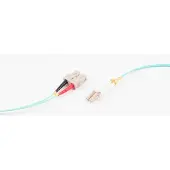 Shiverpeaks Duplex Patchkabel LC/SC 50/125µ OM3 aqua 1m