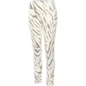 LASCANA Leggings mit Zebramuster und breitem Bund, Loungewear