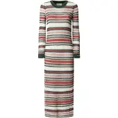Pepe Jeans für Damen. PL953711 North mehrfarbiges Kleid (L), Lässig, Langarm